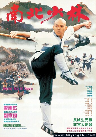 1986年李连杰,胡坚强7.2分动作《南北少林》1080P国粤双语
