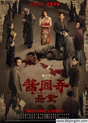 2024年章子怡,王传君剧情片《酱园弄·悬案》4K国语中字